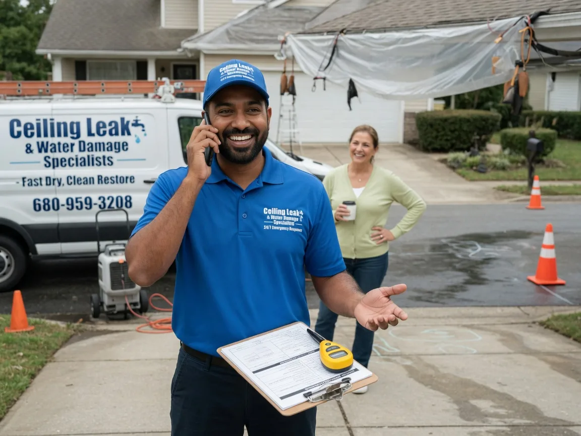 Ceiling Leak Cleanup High Rolls Mountain Park, NM FAQs